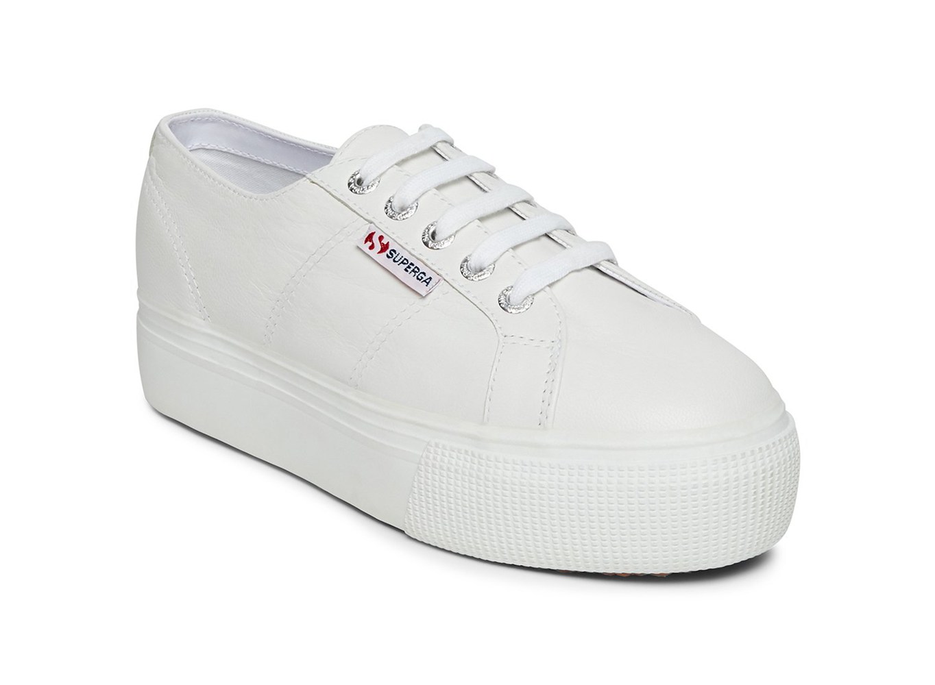 Superga Espadrille Womens - 2790 Nappa Leather - White - TZJFP5041